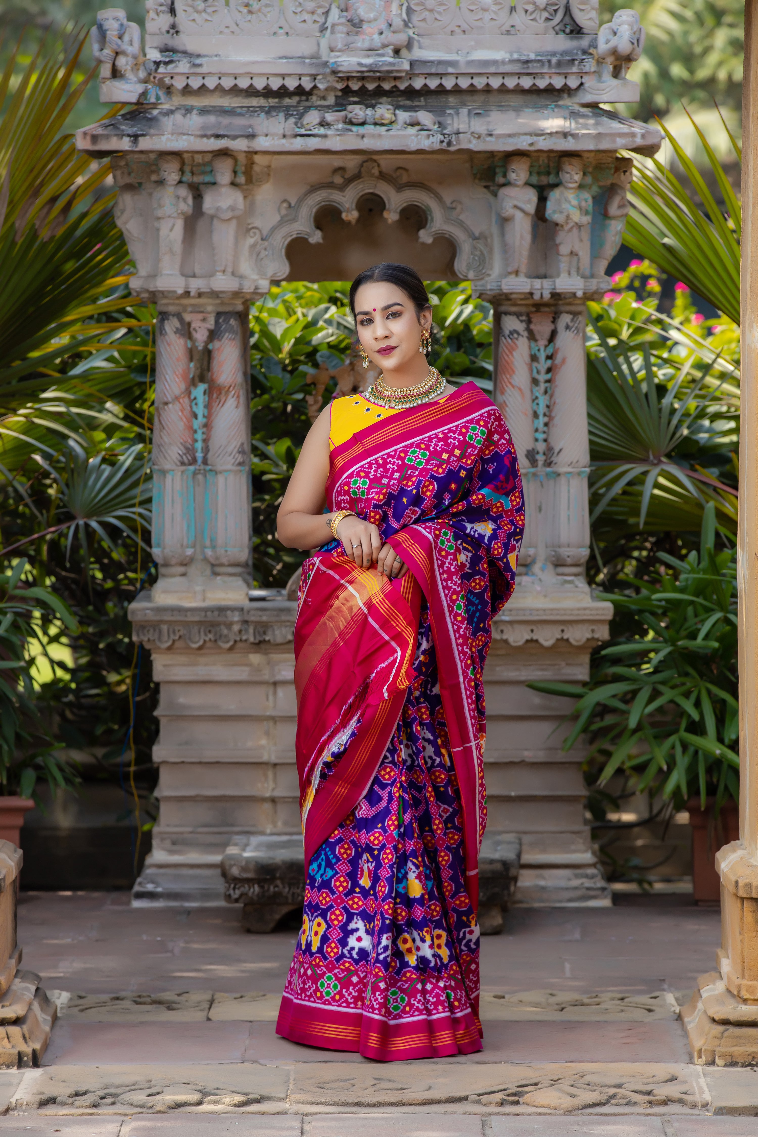 Double Ikat Patola Saree