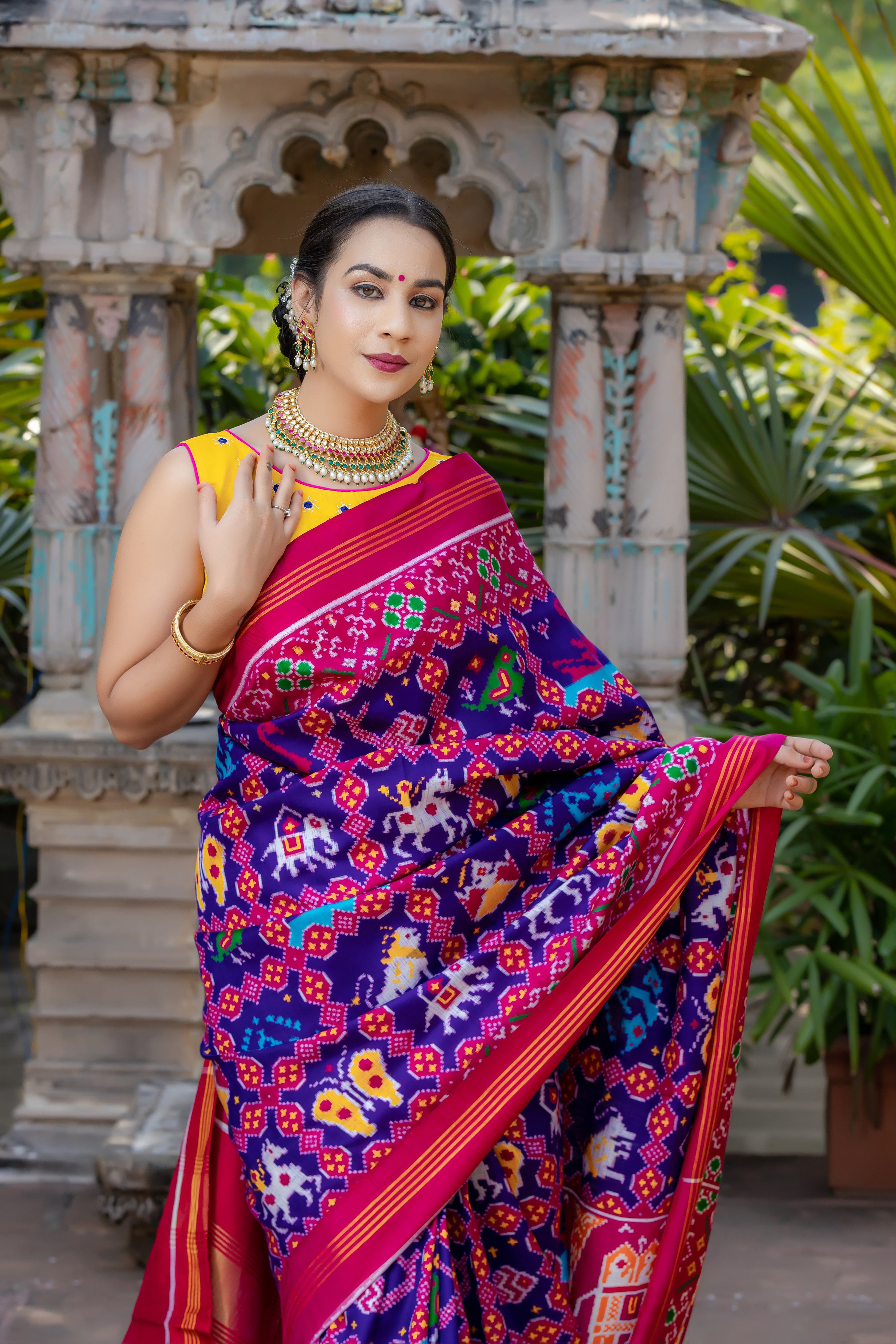 Double Ikat Patola Saree