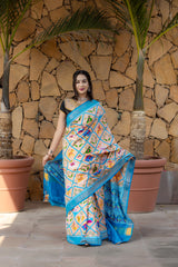 Double Ikat Patola Saree