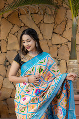 Double Ikat Patola Saree