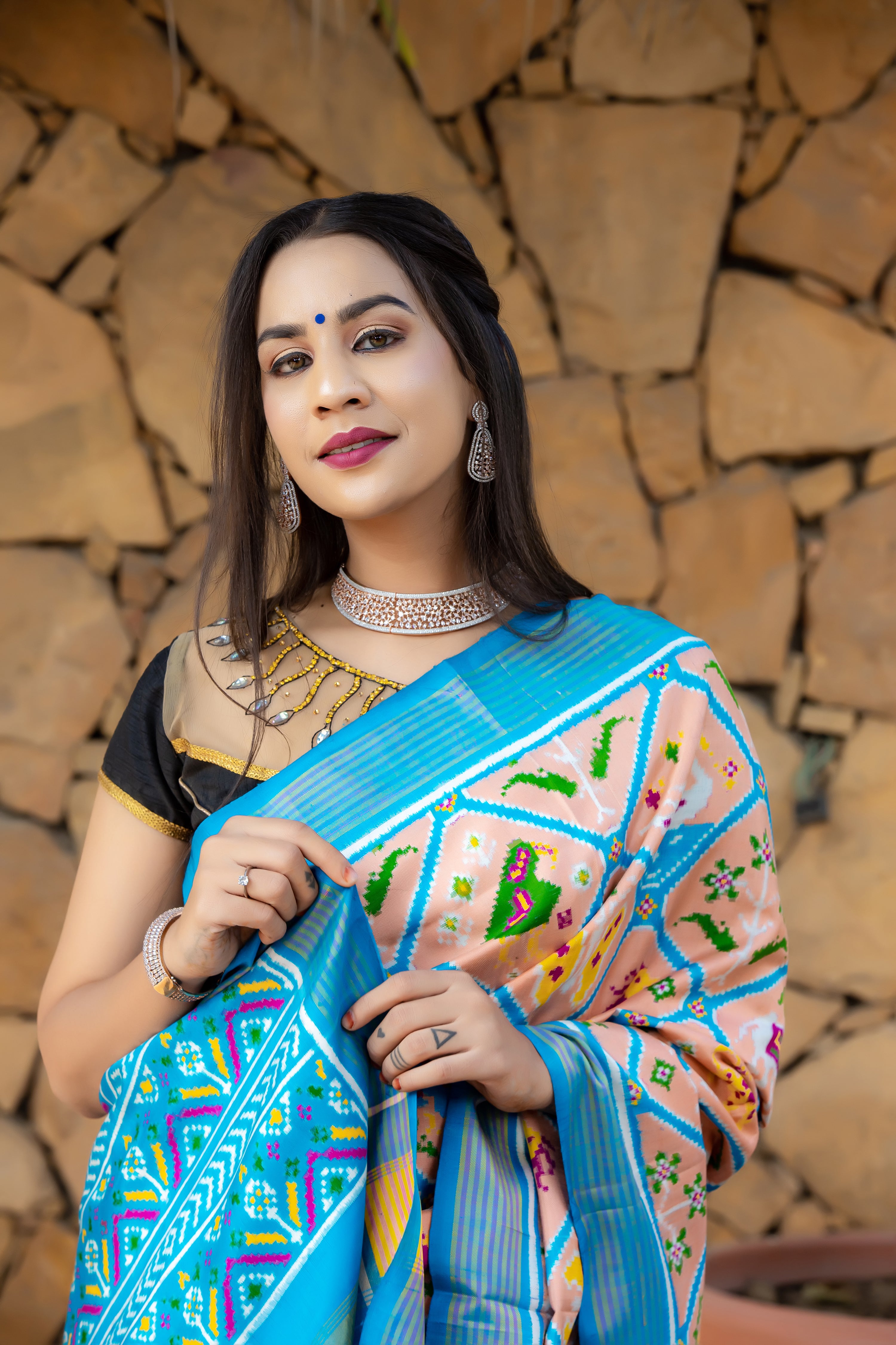 Double Ikat Patola Saree