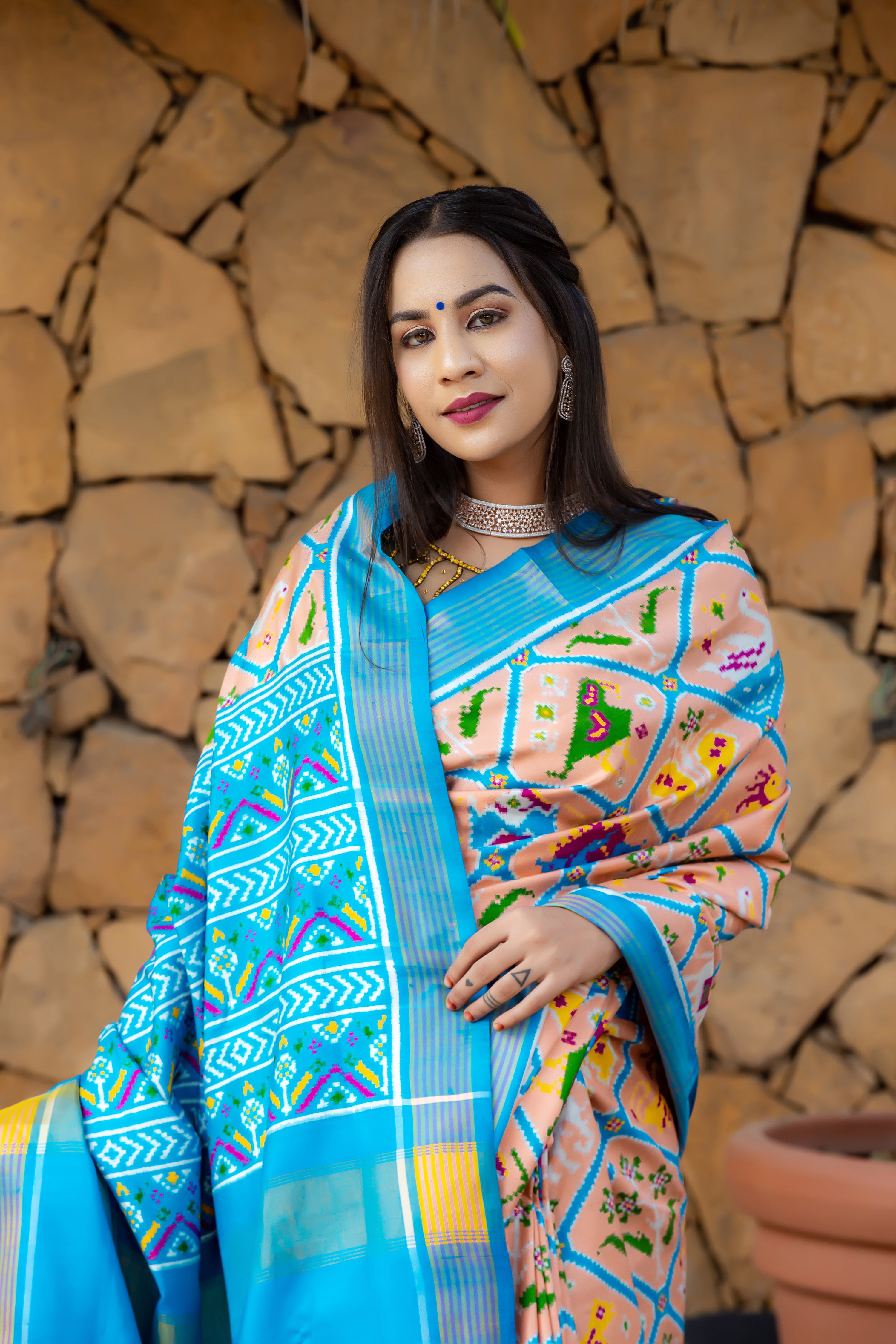 Double Ikat Patola Saree