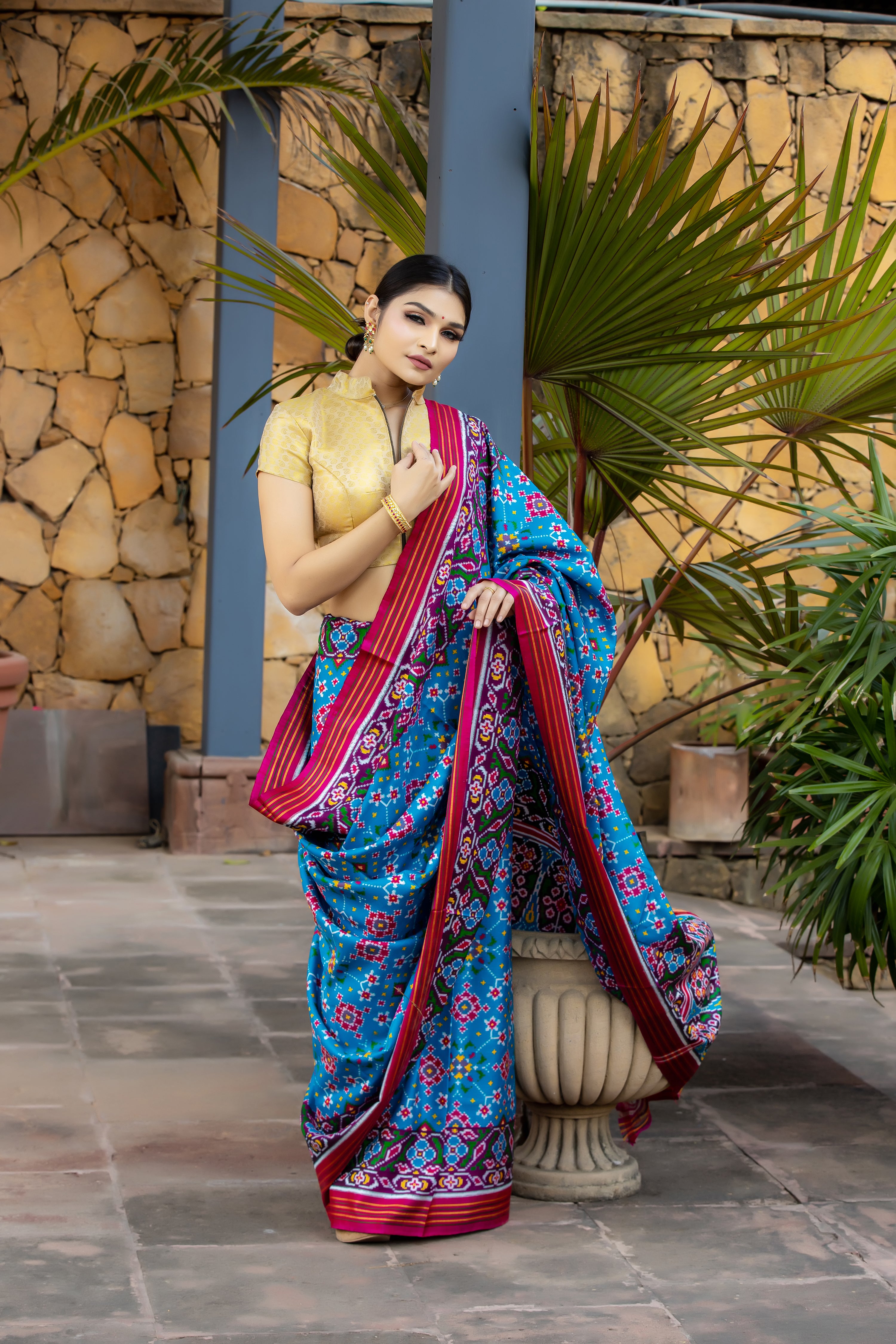 Double Ikat Patola Saree