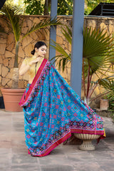 Double Ikat Patola Saree