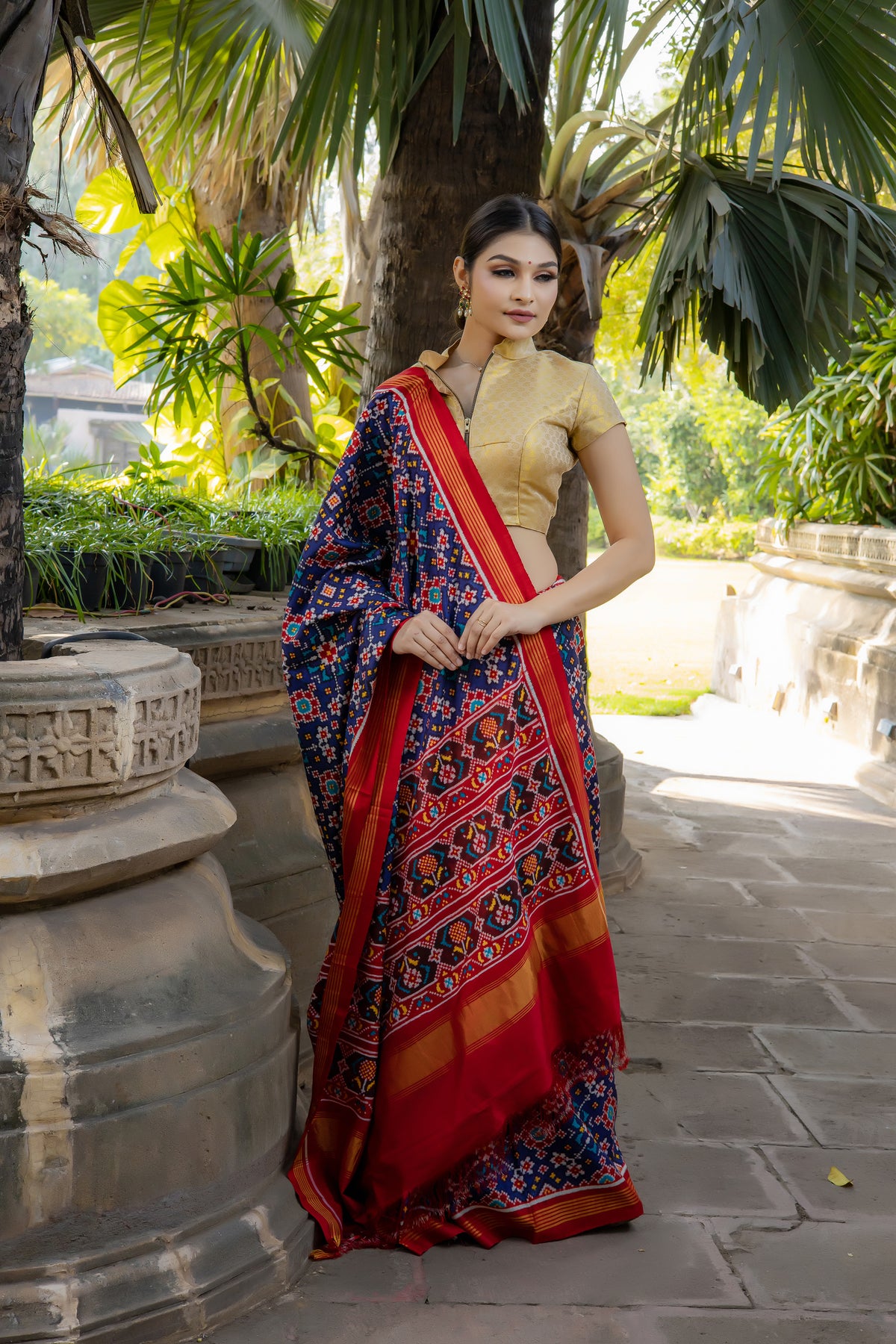 Double Ikat Patola Saree