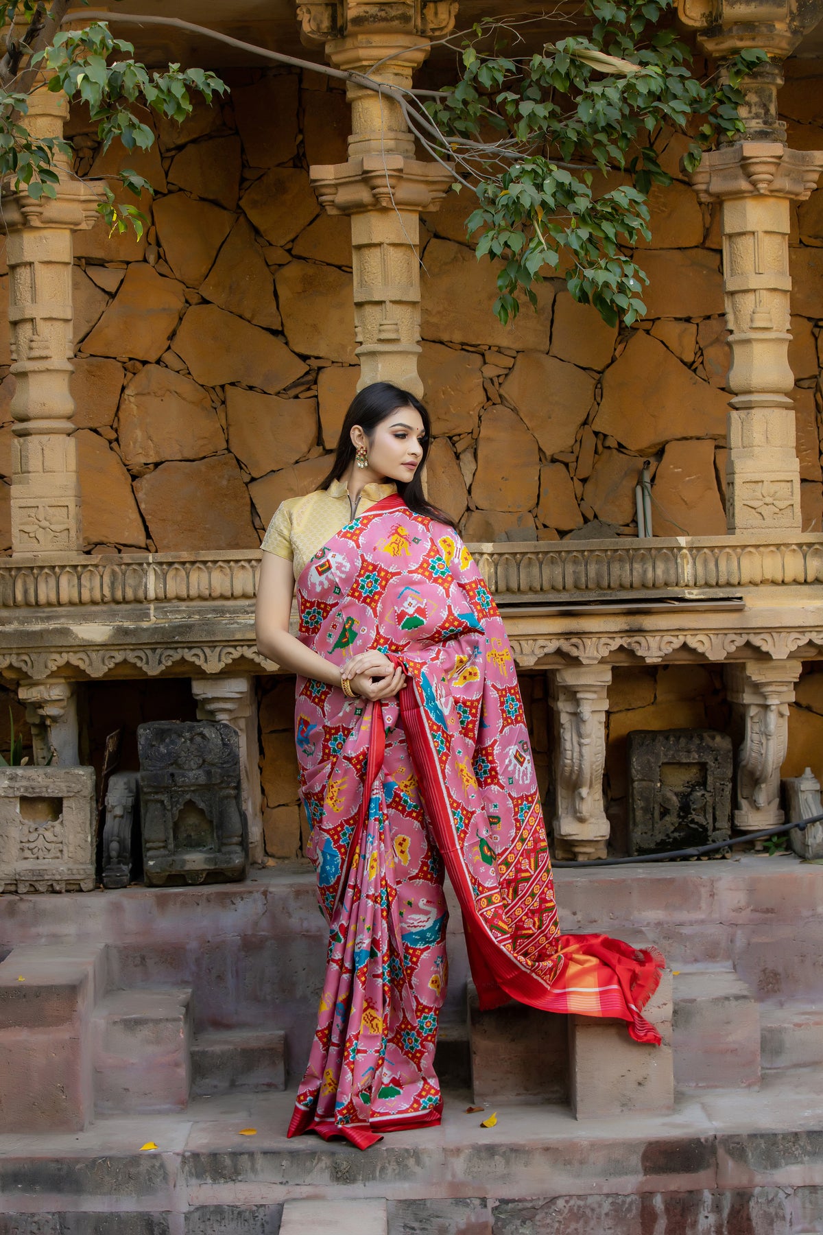 Double Ikat Patola Saree