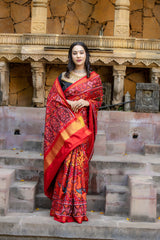 Single Ikat Patola Saree