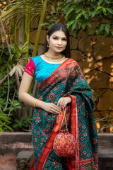 Single Ikat Patola Saree