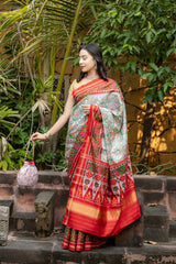 Single Ikat Patola Saree