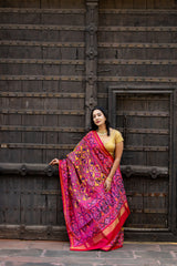 Single Ikat Patola Saree