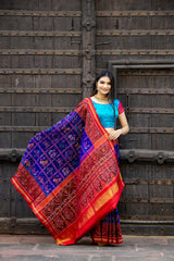 Single Ikat Patola Saree