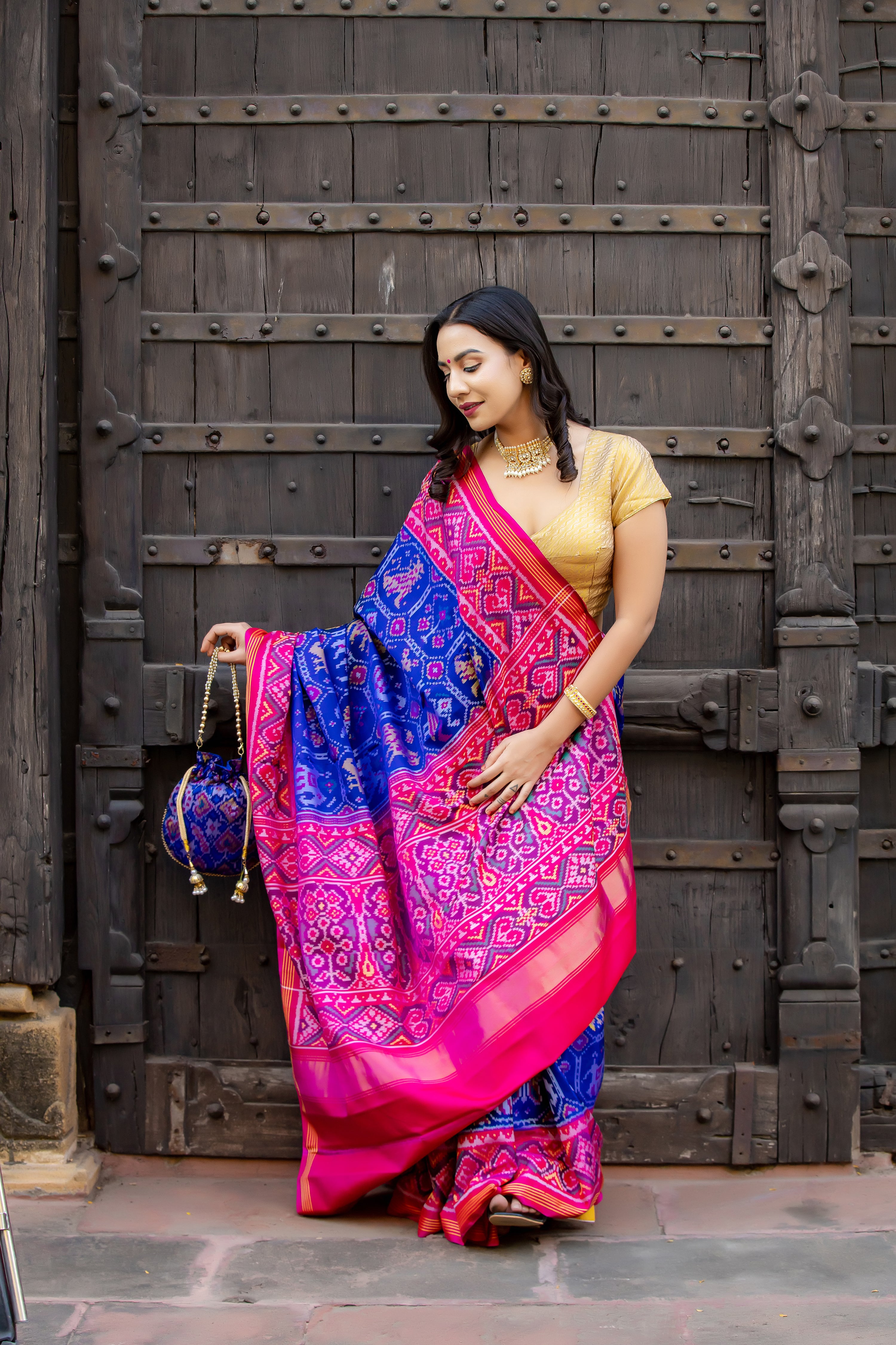 Single Ikat Patola Saree