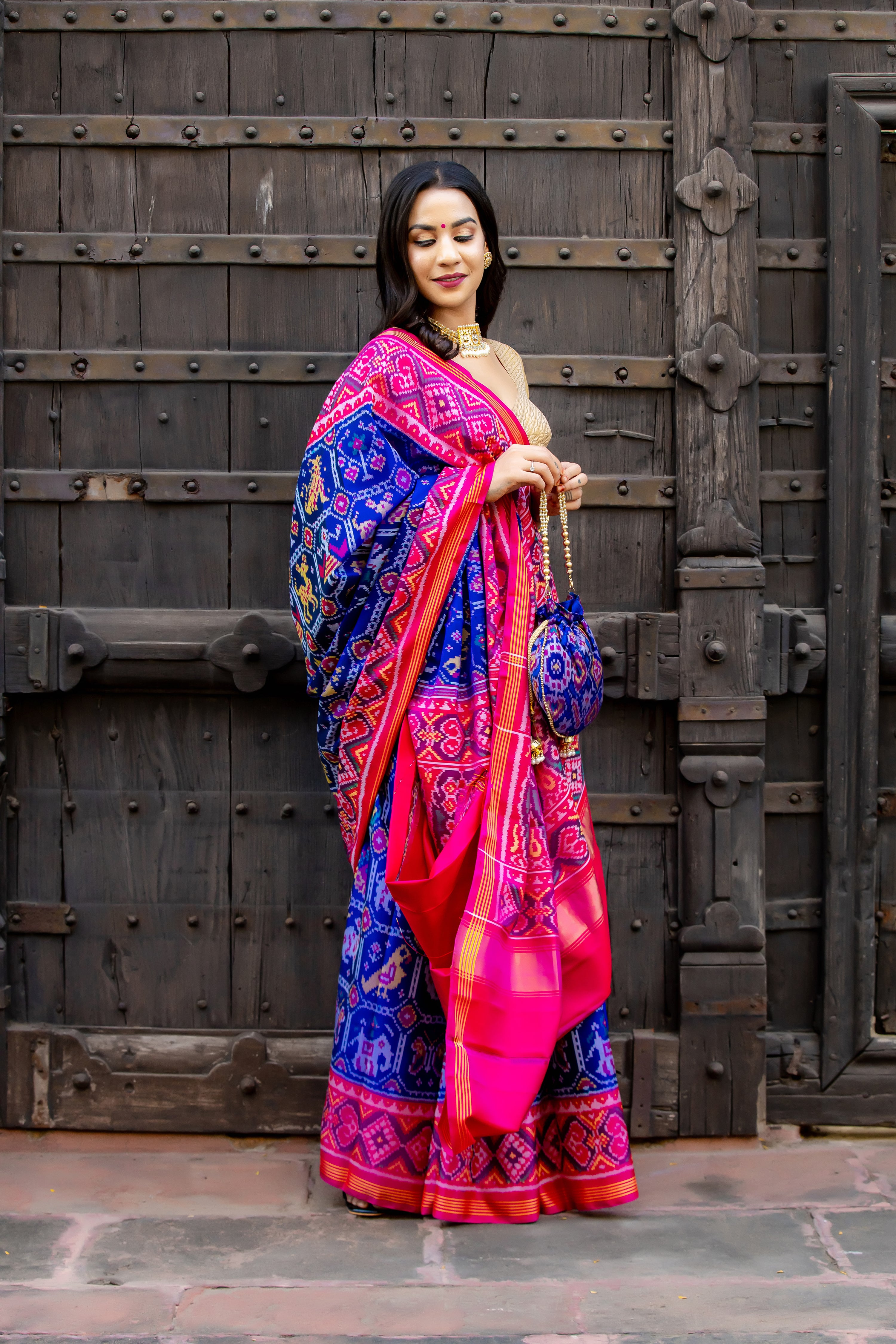 Single Ikat Patola Saree