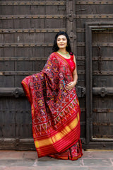 Single Ikat Patola Saree