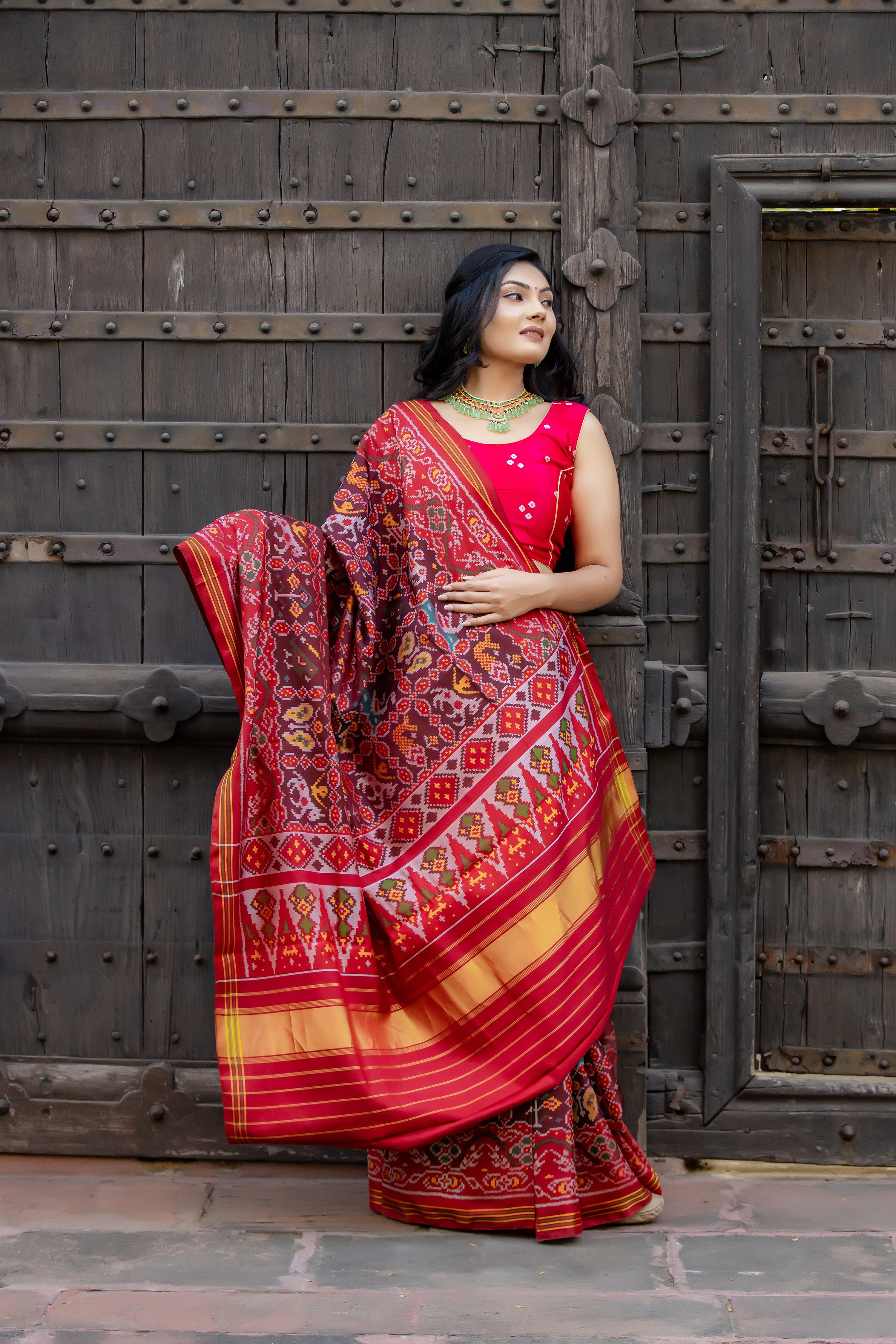 Single Ikat Patola Saree