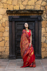 Single Ikat Patola Saree