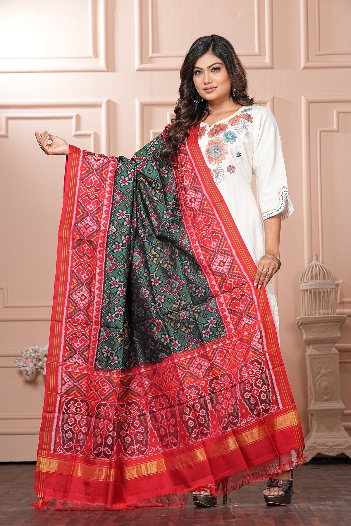 Single Ikat Dupatta