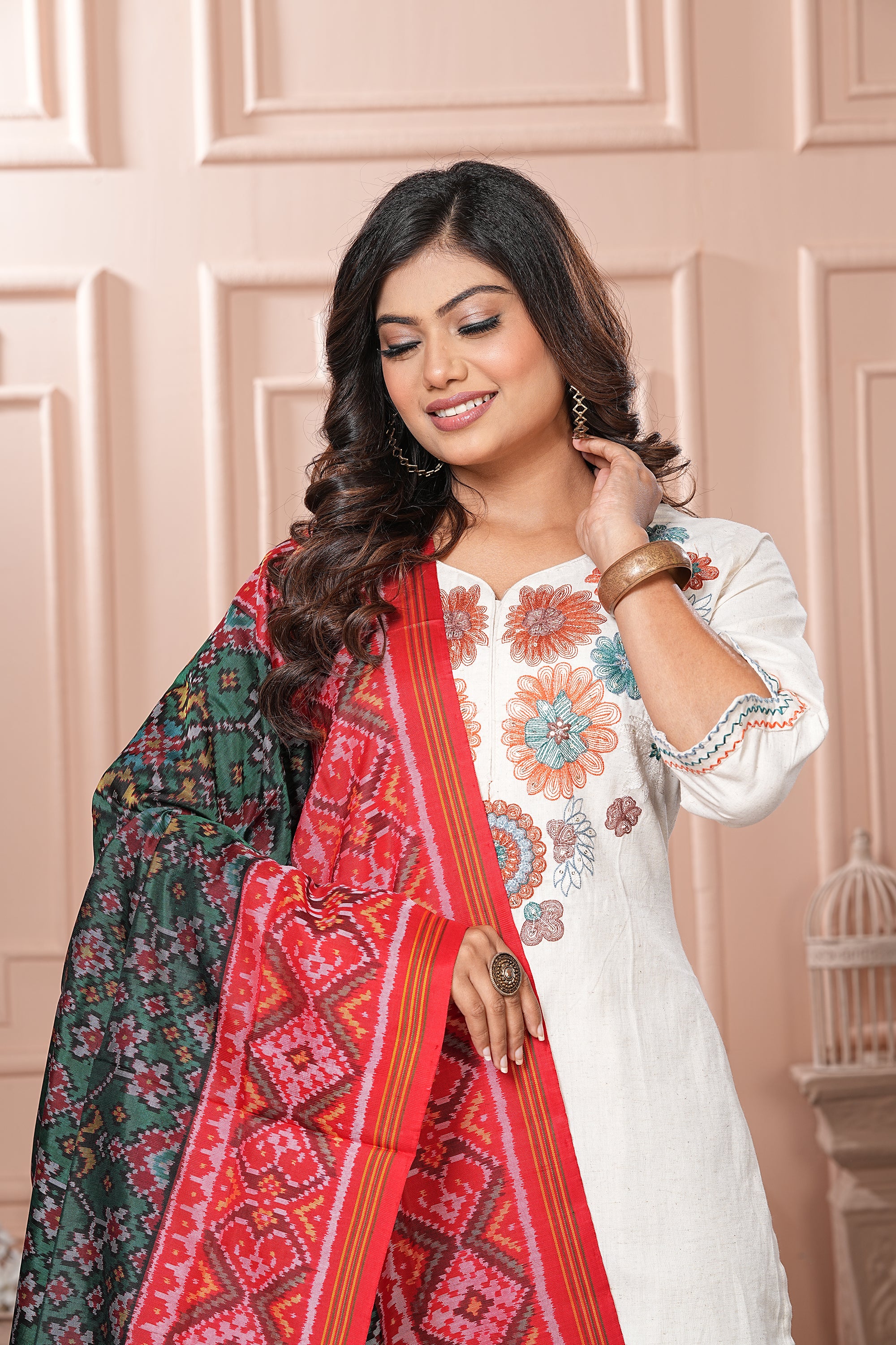 Single Ikat Dupatta