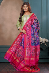 Single Ikat Dupatta
