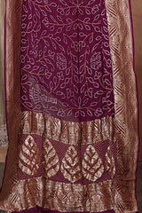 Georgette Bandhani Dupatta