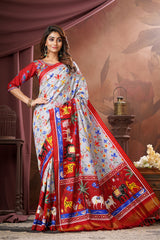 Double Ikat Patola Saree