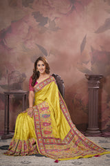 Rangat (Pashmina) Silk Sarees