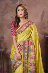 Rangat (Pashmina) Silk Sarees