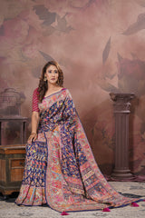 Rangat (Pashmina) Silk Sarees