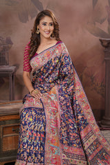 Rangat (Pashmina) Silk Sarees