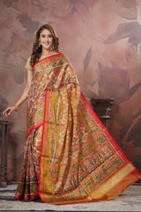 Single Ikat Tissue Patola Saree