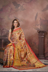 Single Ikat Tissue Patola Saree