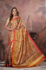 Single Ikat Tissue Patola Saree