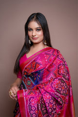 Single Ikat Patola Saree