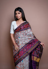 Single Ikat Patola Saree