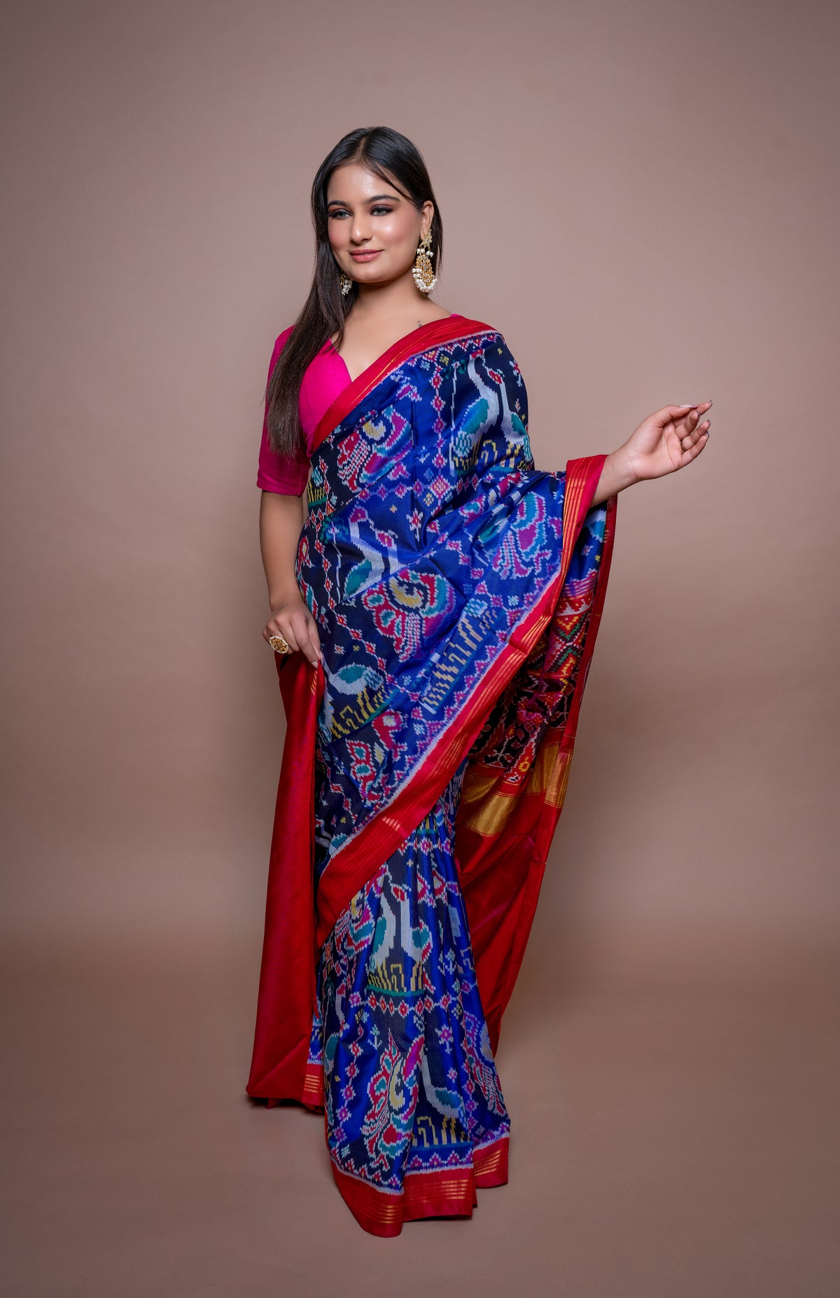 Single Ikat Patola Saree