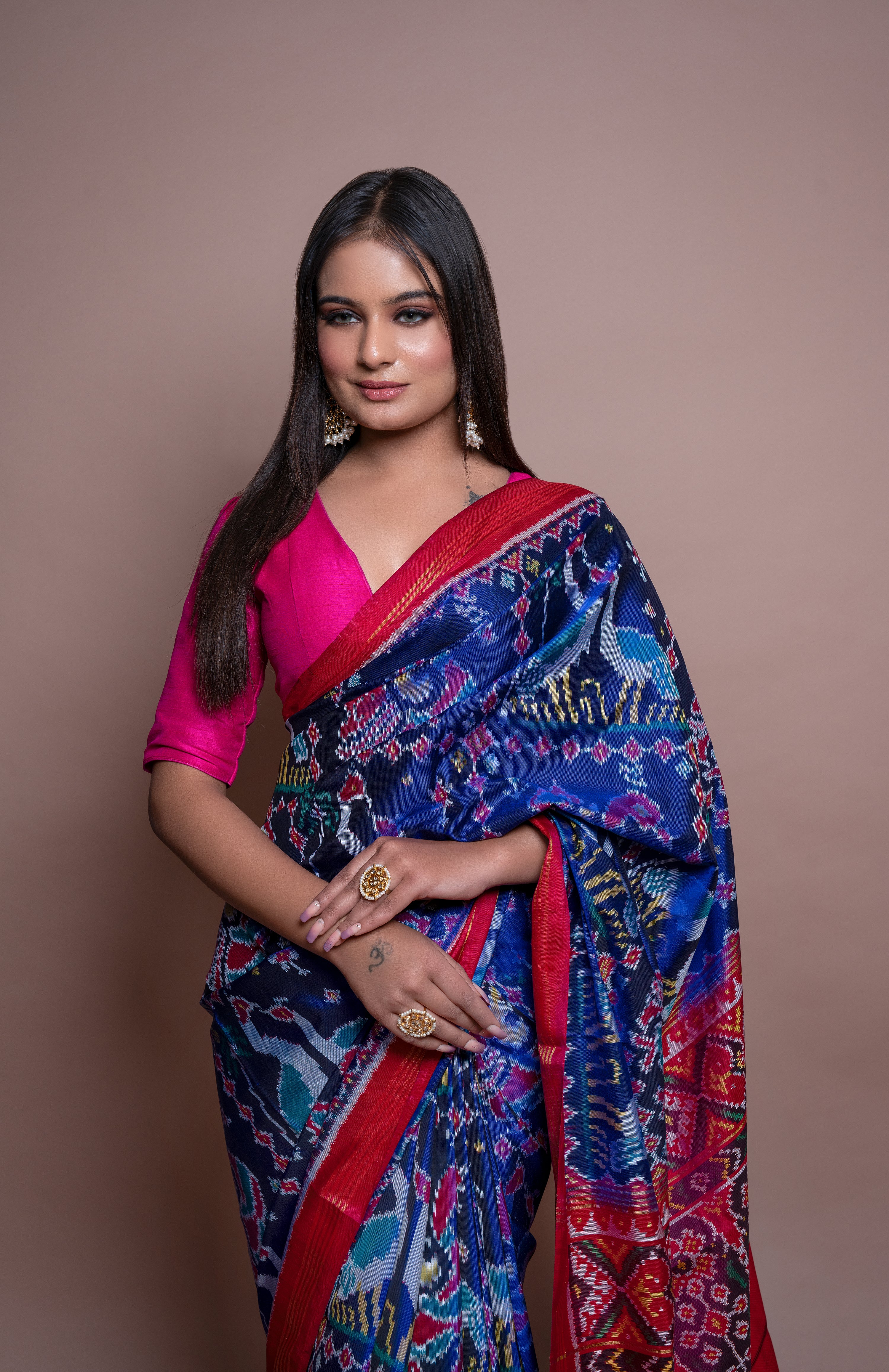 Single Ikat Patola Saree