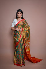 Single Ikat Tissue Patola Saree