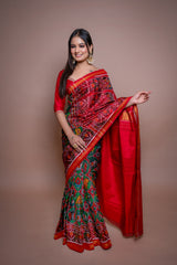 Single Ikat Patola Saree