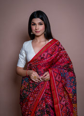 Single Ikat Patola Saree