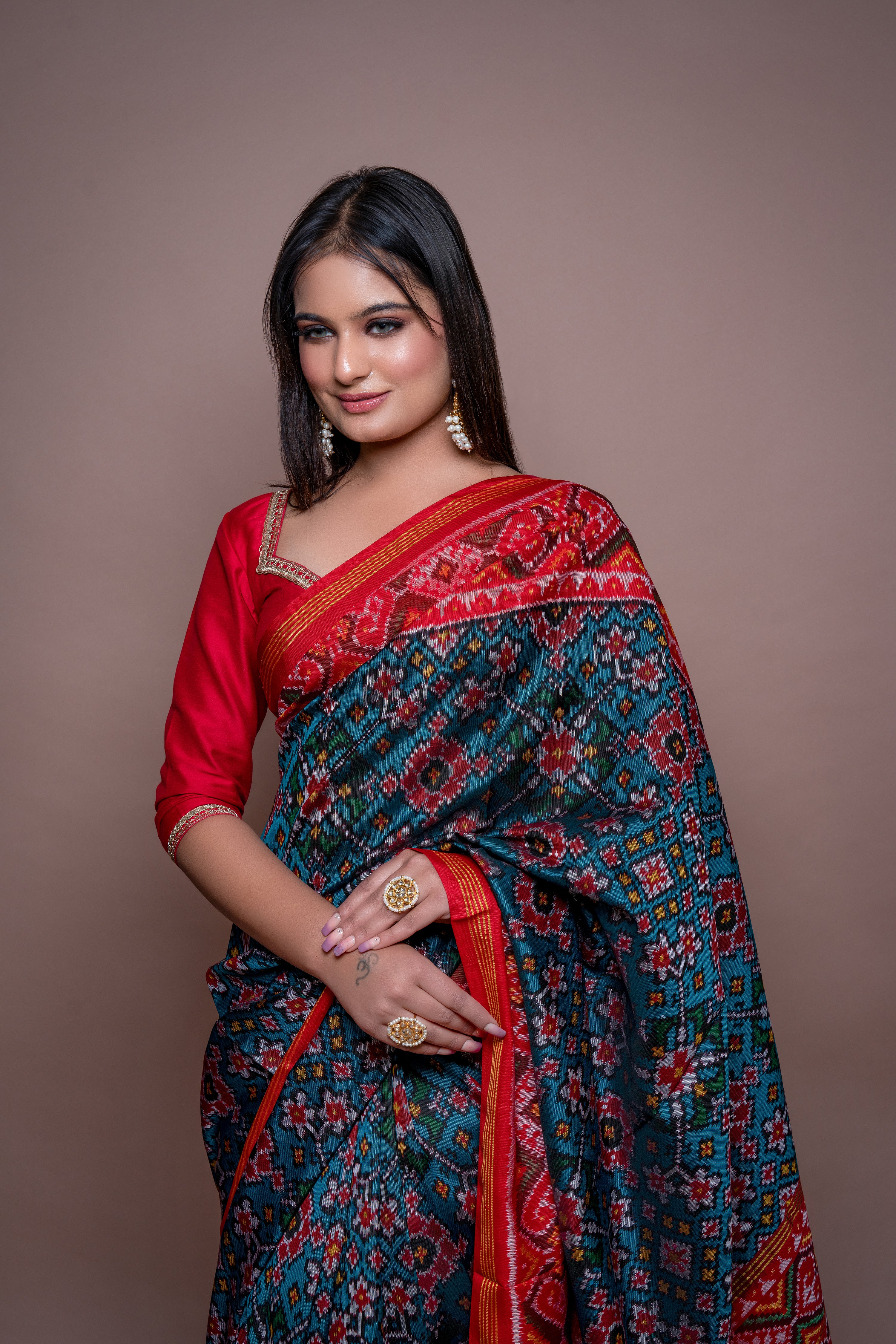 Single Ikat Patola Saree