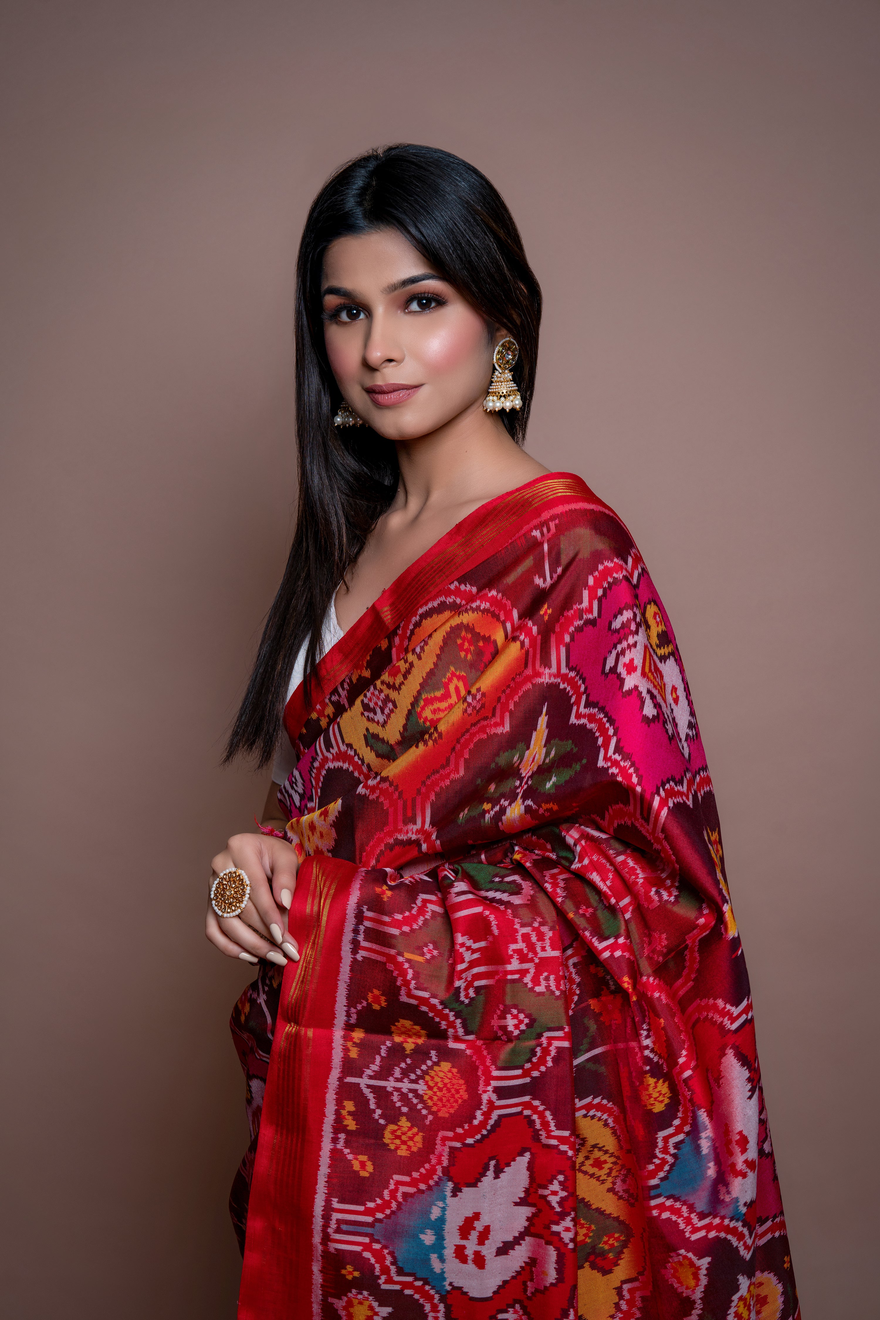 Single Ikat Patola Saree