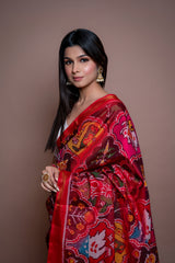 Single Ikat Patola Saree